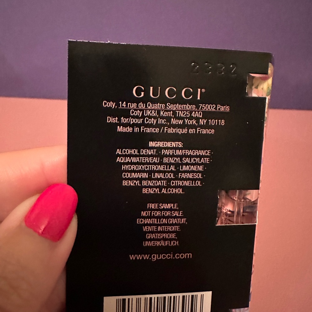 Gucci Flora Gorgeous Gardenia Eau de Parfum Sample Perfume Spray - NEW - Picture 4 of 4